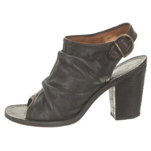 Fiorentini + Baker Leather Slingback Mules, size 40